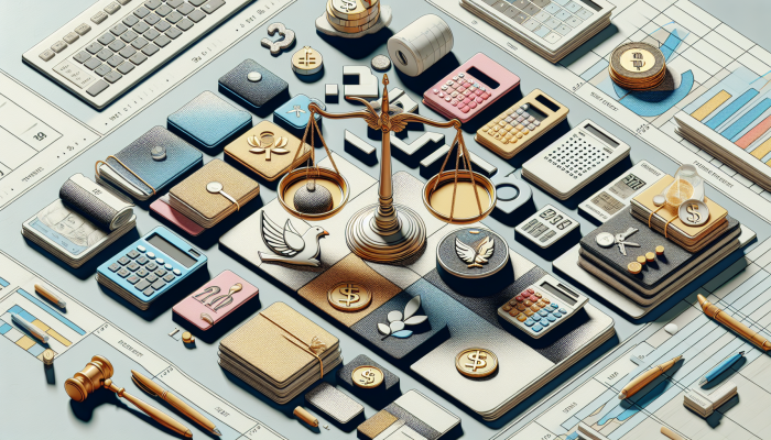 Consolidate Rent Arrears: A Vital Guide for Tenants | DCL A structured payment plan document on a desk accompanied by a calendar and financial charts, representing organized debt consolidation.