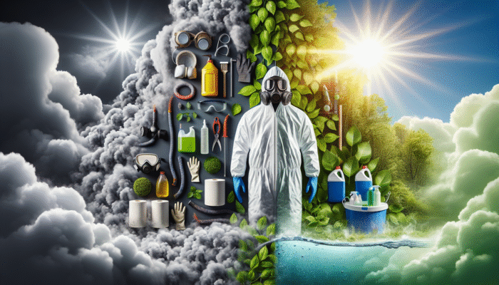 Comparative analysis of chemical grout cleaners with potent fumes and eco-friendly natural cleaners.