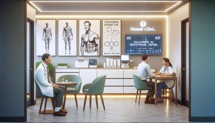 Modern Heswall clinic specialising in testosterone testing, with advanced equipment and consultation services.