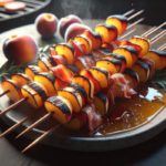 Grilled Peach and Bacon Skewers: A Summer Delight