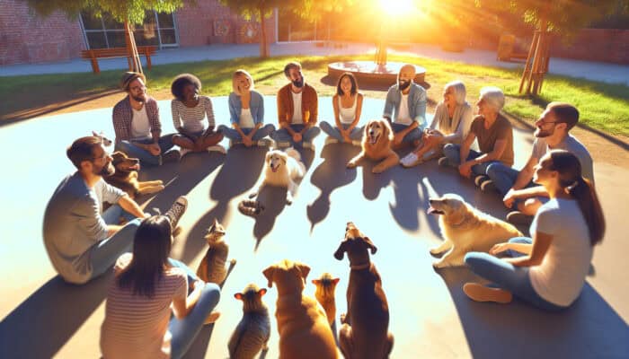 Pet Tales: Sharing Circles for Building Connections